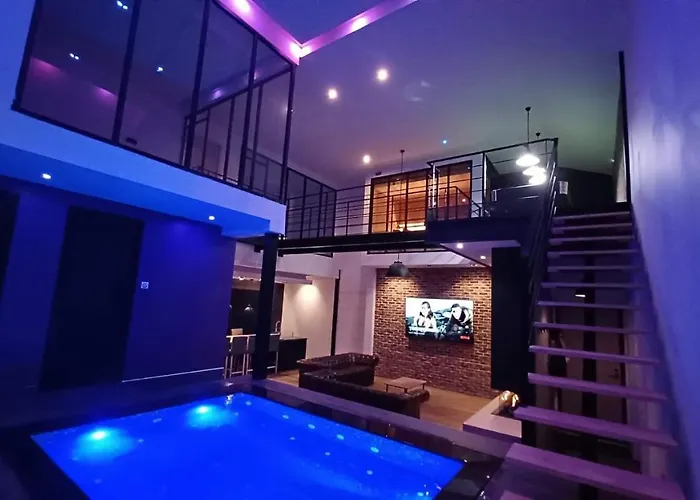 Loft D Architecte Spa Sauna Billard 12 Places Ultra Contemporain