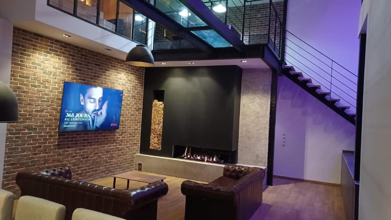 Loft D Architecte Sauna Billard 12 Places Ultra Contemporain Apartment Ferriere-la-Grande